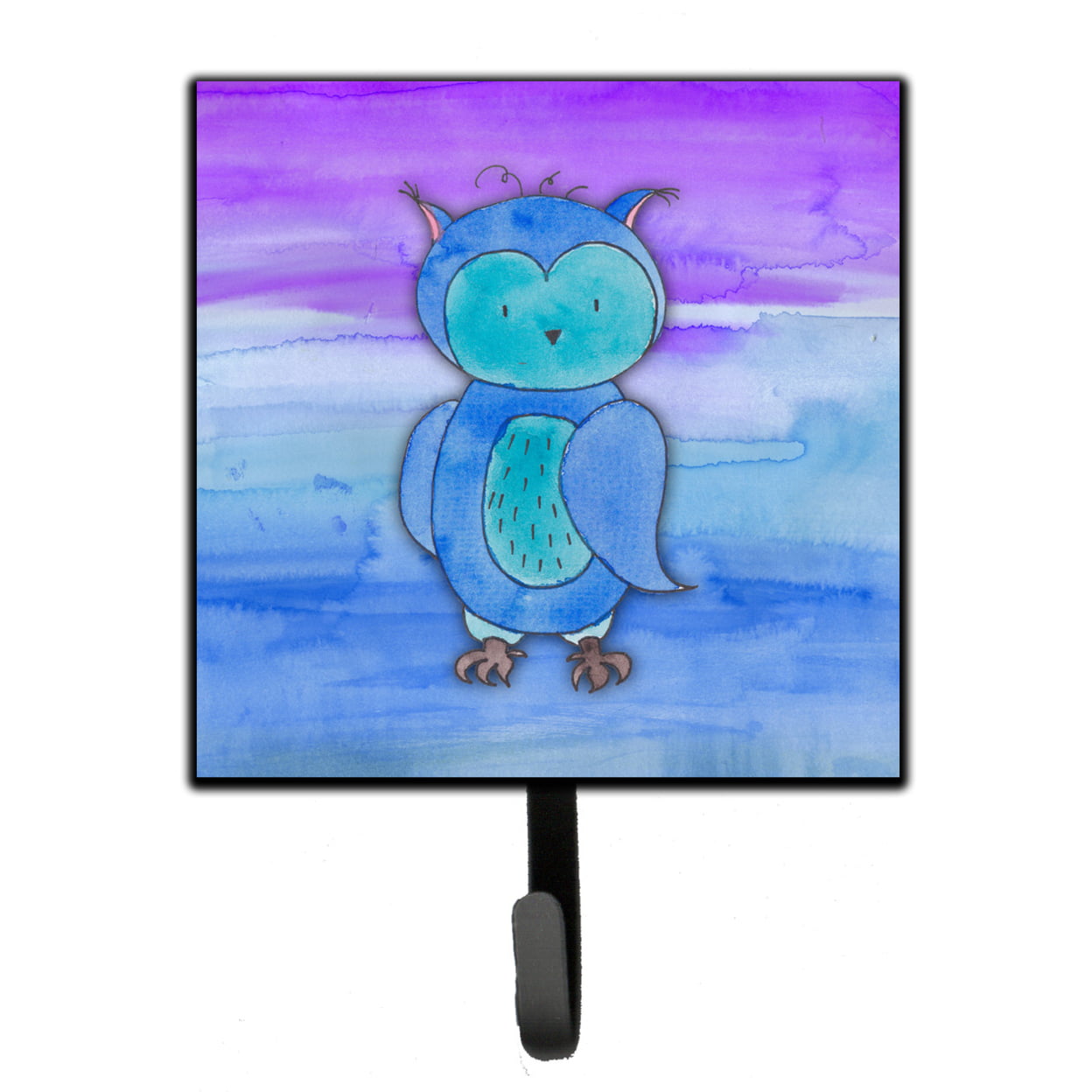 UPC 769593218901 product image for Blue Owl Watercolor Leash or Key Holder | upcitemdb.com