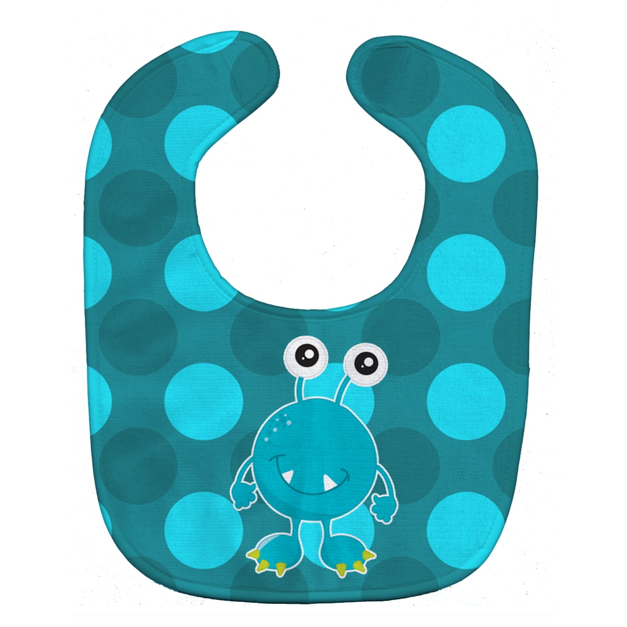 Monster Blue Baby Bib