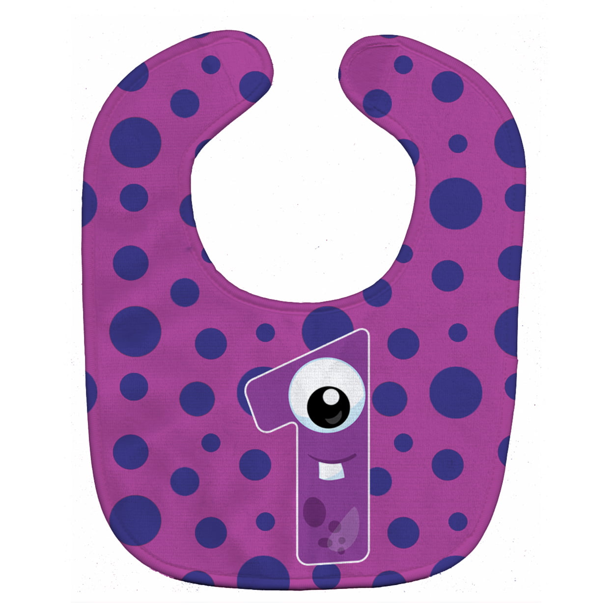 BB8851BIB Monster Month 1 Baby Bib