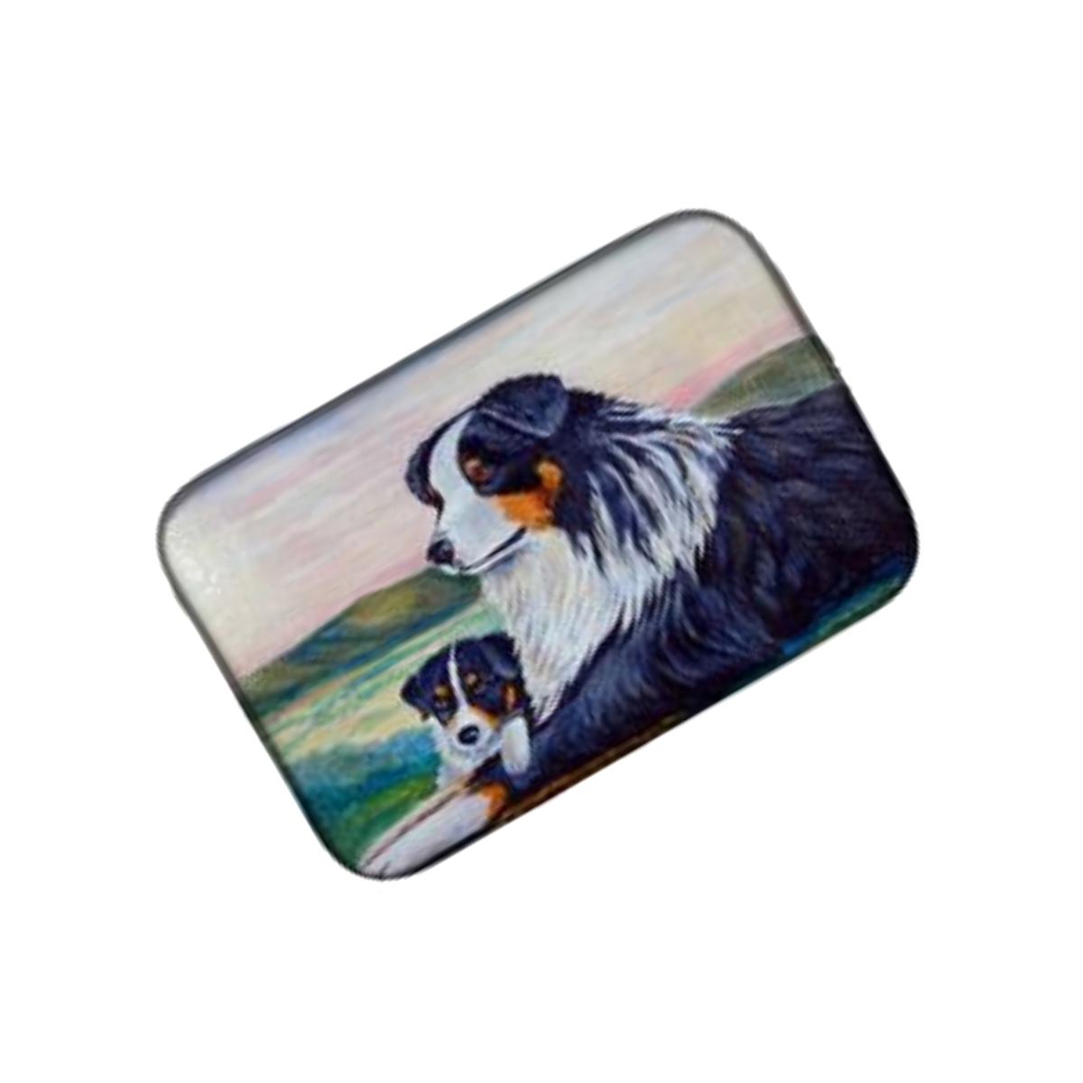 Picture of Carolines Treasures 7511DDM Australian Shepherd Dish Drying Mat
