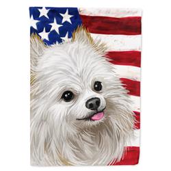 CK6581CHF Japanese Spitz American Canvas House Flag - 28 x 0.01 x 40 in.
