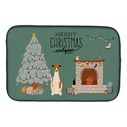 UPC 780257000014 product image for 14 x 21 in. Whippet Christmas Everyone Dish Drying Mat | upcitemdb.com