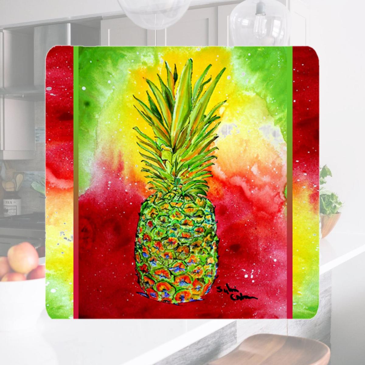 Picture of Carolines Treasures 8395FC Pineapple Foam Coasters - Set 4