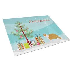 UPC 194030393628 product image for CK4620LCB Exotic Shorthair No.1 Cat Merry Christmas Glass Cutting Board - Large | upcitemdb.com
