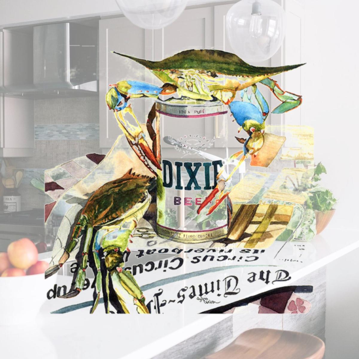 Picture of Carolines Treasures 1015FC Dixie Beer Foam Coasters - Set Of 4