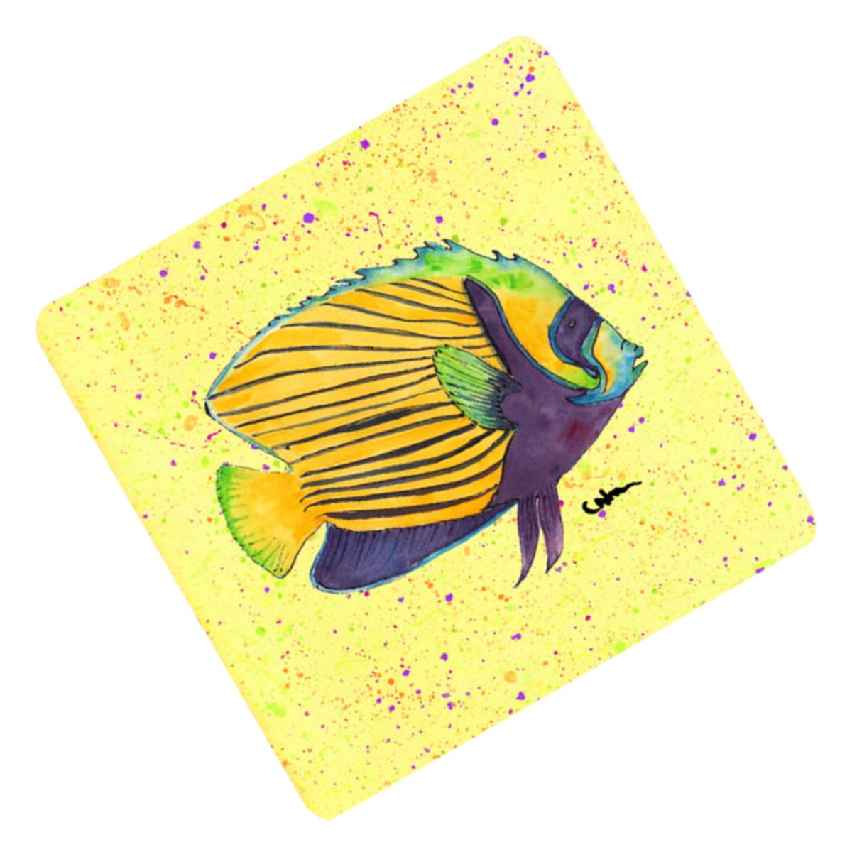 Picture of Carolines Treasures 8528FC Tropical Fish Foam Coasters - Set Of 4