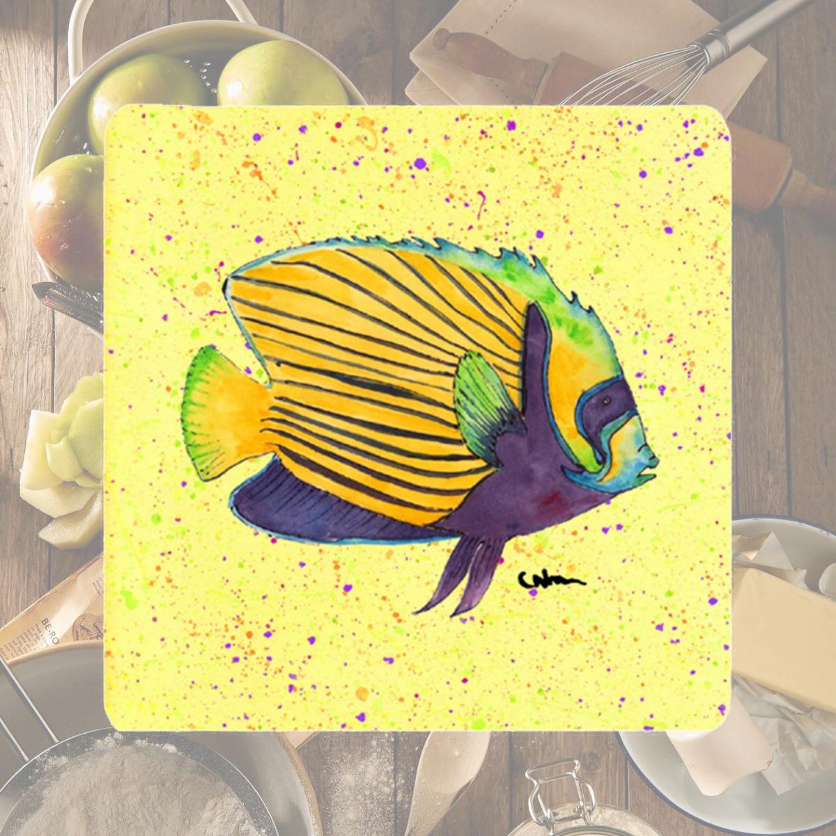 Picture of Carolines Treasures 8528FC Tropical Fish Foam Coasters - Set Of 4