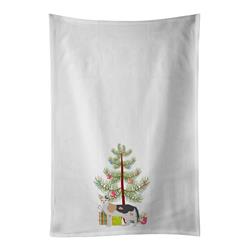 UPC 785578856395 product image for 28 x 19 in. Unisex Malayan No.1 Cat Merry Christmas White Dish Towels Kitchen To | upcitemdb.com