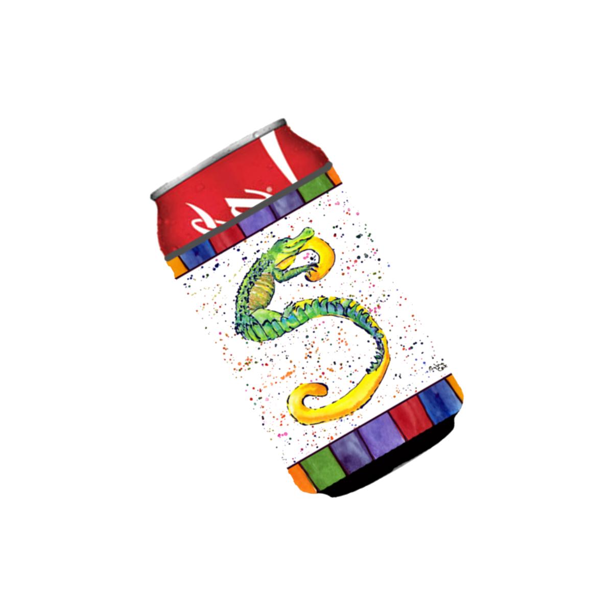 Picture of Carolines Treasures 8442-SCC Letter S With Aligator Can Or Bottle  Hugger