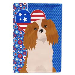 UPC 785578782656 product image for 40 x 28 in. Blenheim Cavalier Spaniel USA American Canvas House Flag | upcitemdb.com