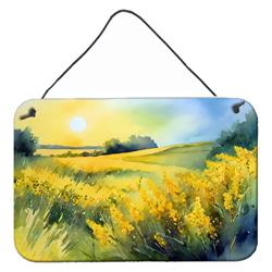 UPC 780257233078 product image for 12 x 8 in. Unisex Nebraska Goldenrod in Watercolor Wall or Door Hanging Prints | upcitemdb.com