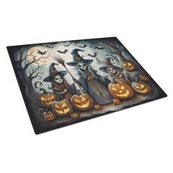 UPC 780257319574 product image for 15 x 12 in. Unisex Witches Spooky Halloween Glass Cutting Board - Large | upcitemdb.com