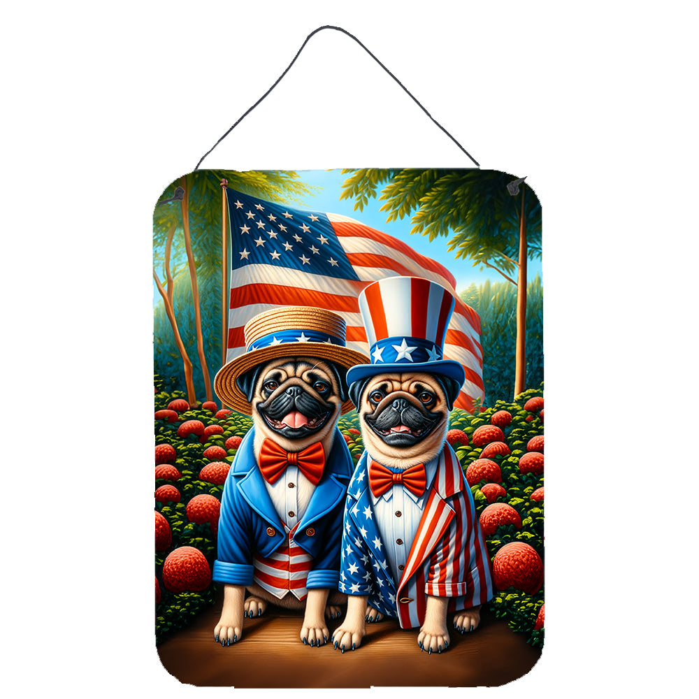 UPC 722985226779 product image for 16 x 12 in. All American Pug Wall or Door Hanging Prints | upcitemdb.com