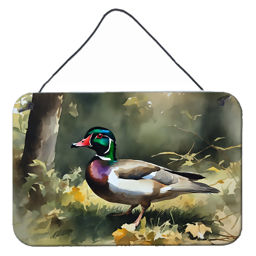 UPC 198453056276 product image for DAC3282DS812 12 x 8 in. Wood Duck Wall or Door Hanging Prints | upcitemdb.com