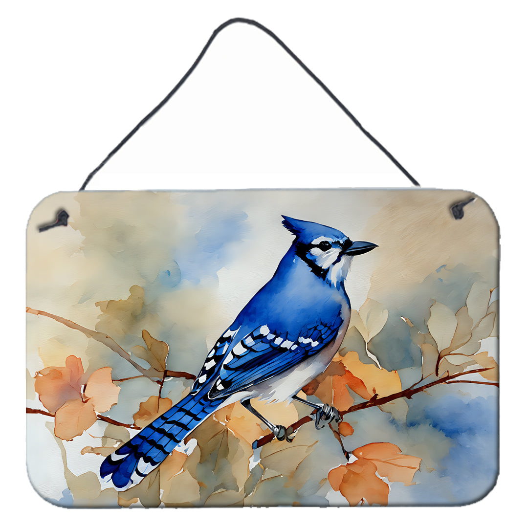 UPC 198453055286 product image for DAC3183DS812 12 x 8 in. Blue Jay Wall or Door Hanging Prints | upcitemdb.com