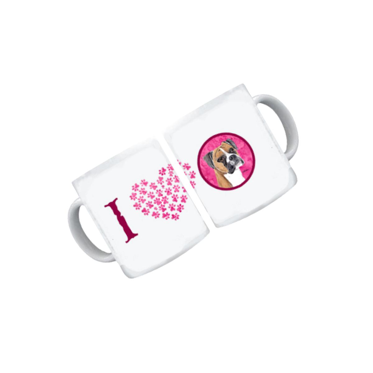 Picture of Carolines Treasures SC9121PK-CM15 15 oz. Boxer Dishwasher Safe Microwavable Ceramic Coffee Mug