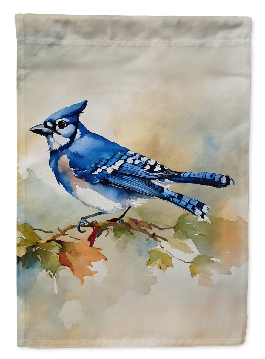 UPC 198453413567 product image for DAC3184CHF 40 x 28 in. Blue Jay House Flag | upcitemdb.com