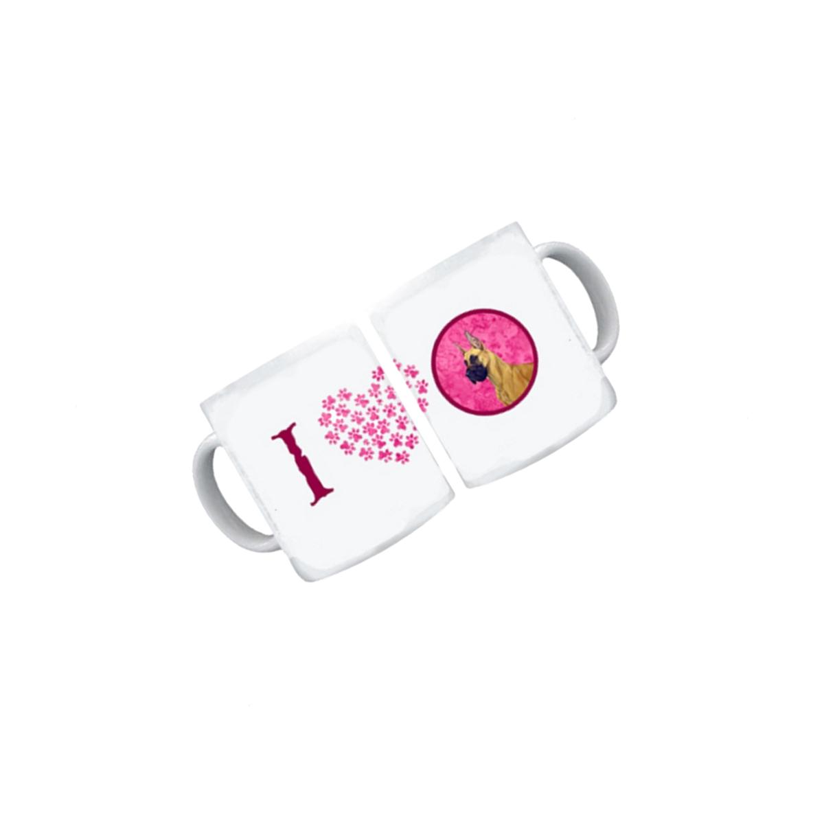Picture of Carolines Treasures LH9355PK-CM15 15 oz. Great Dane Dishwasher Safe Microwavable Ceramic Coffee Mug