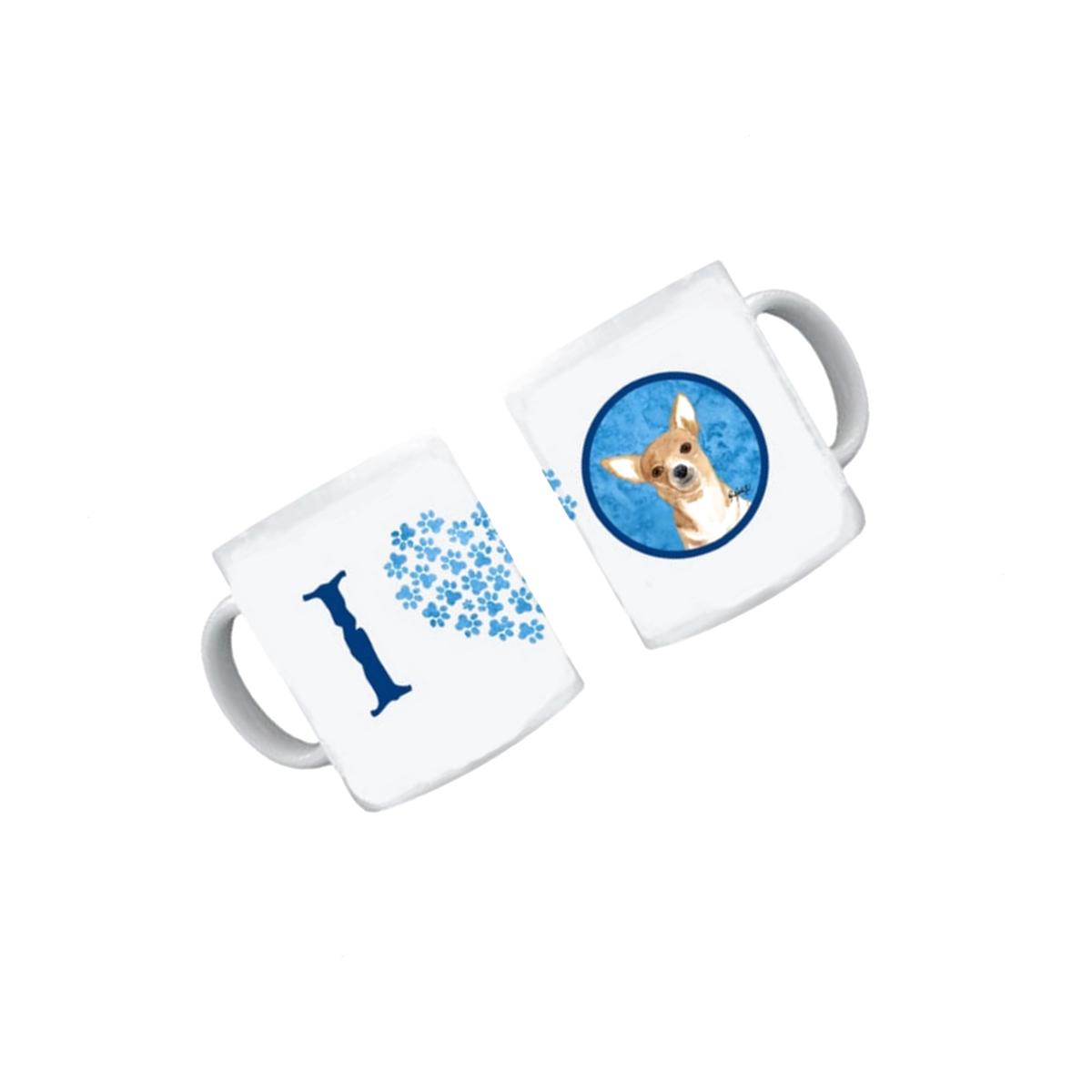 Picture of Carolines Treasures RDR3020BU-CM15 Boxer Dishwasher Safe Microwavable Ceramic Coffee Mug 15 oz.