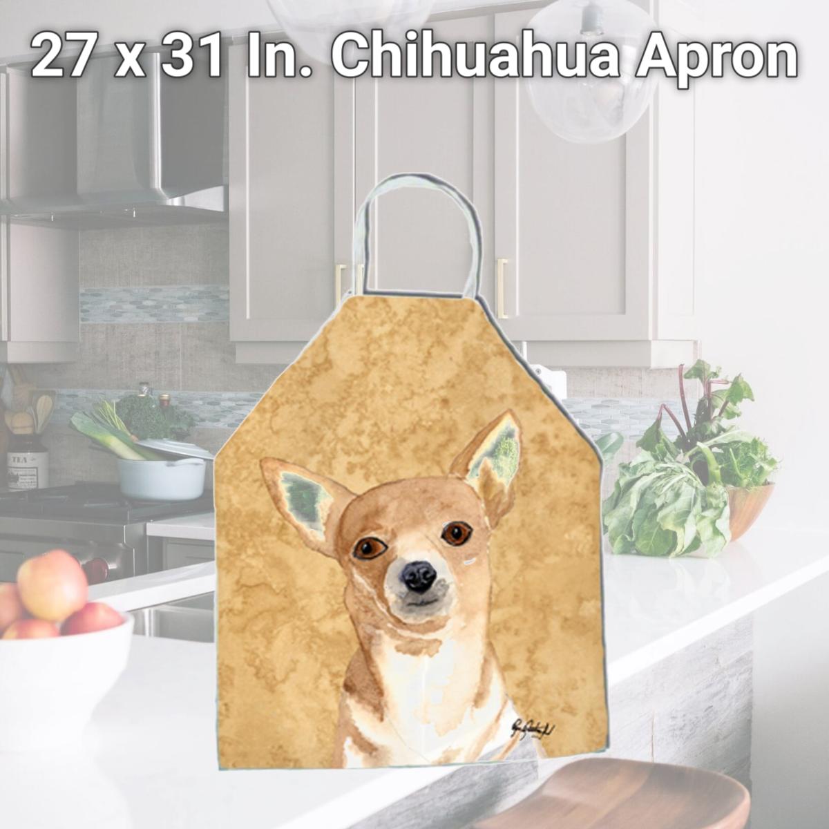 Picture of Carolines Treasures RDR3020APRON 27 x 31 In. Chihuahua Apron