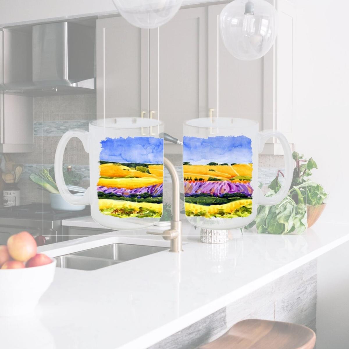 Picture of Carolines Treasures 6053CM15 Landscape Dishwasher Safe Microwavable Ceramic Coffee Mug