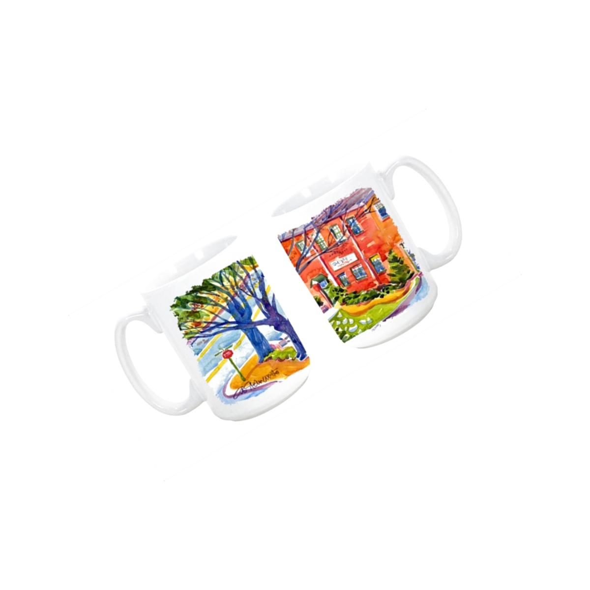 Picture of Carolines Treasures 6057CM15 Harbour Dishwasher Safe Microwavable Ceramic Coffee Mug 15 oz.