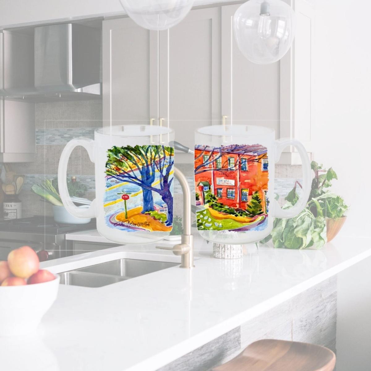 Picture of Carolines Treasures 6057CM15 Harbour Dishwasher Safe Microwavable Ceramic Coffee Mug 15 oz.
