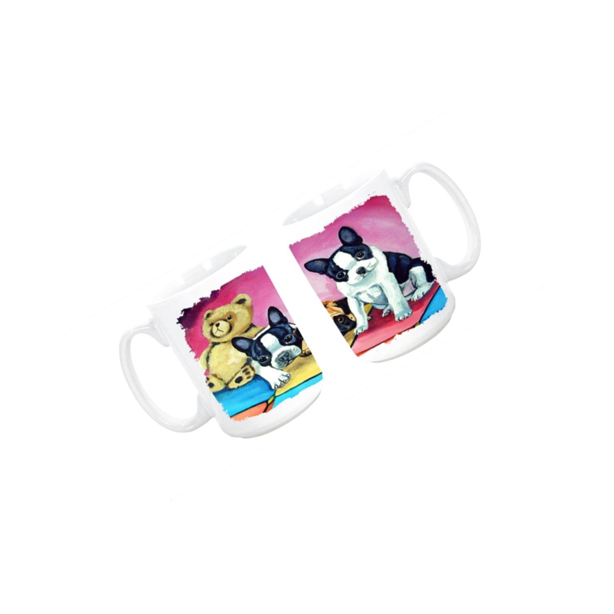 Picture of Carolines Treasures 7205CM15 Multiple Breeds Dishwasher Safe Microwavable Ceramic Coffee Mug 15 oz.