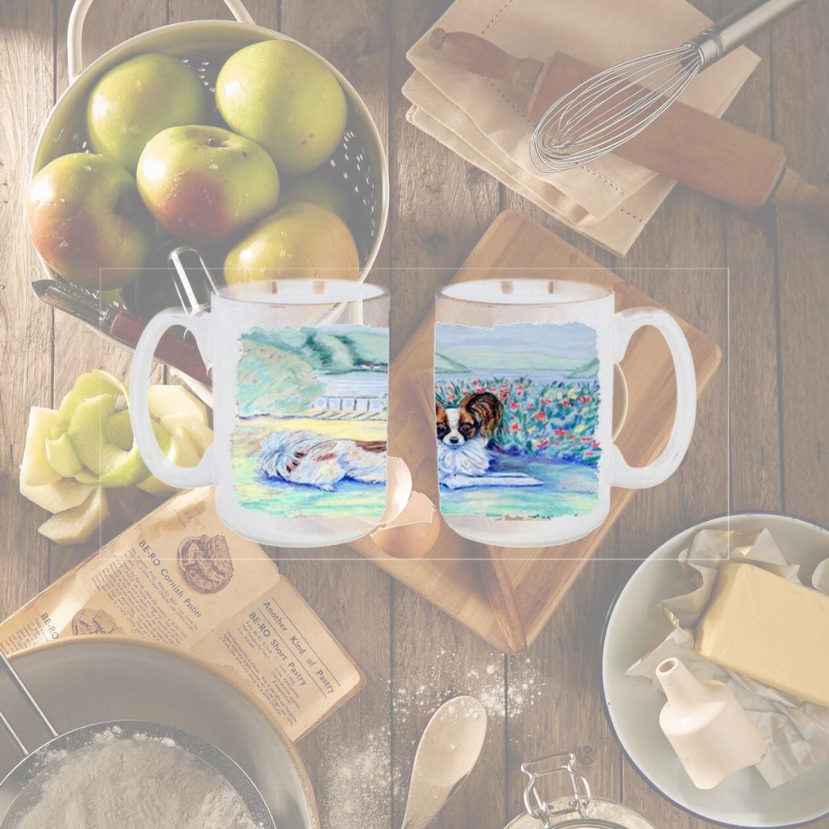 Picture of Carolines Treasures 7244CM15 Papillon Dishwasher Safe Microwavable Ceramic Coffee Mug 15 oz.