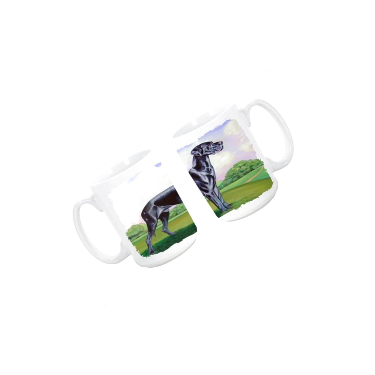 Picture of Carolines Treasures 7245CM15 Great Dane Dishwasher Safe Microwavable Ceramic Coffee Mug 15 oz.