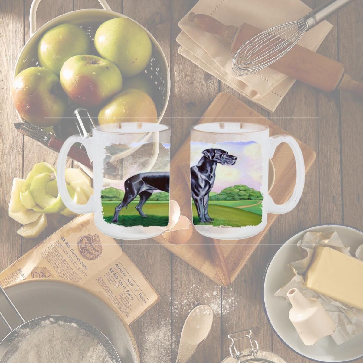 Picture of Carolines Treasures 7245CM15 Great Dane Dishwasher Safe Microwavable Ceramic Coffee Mug 15 oz.