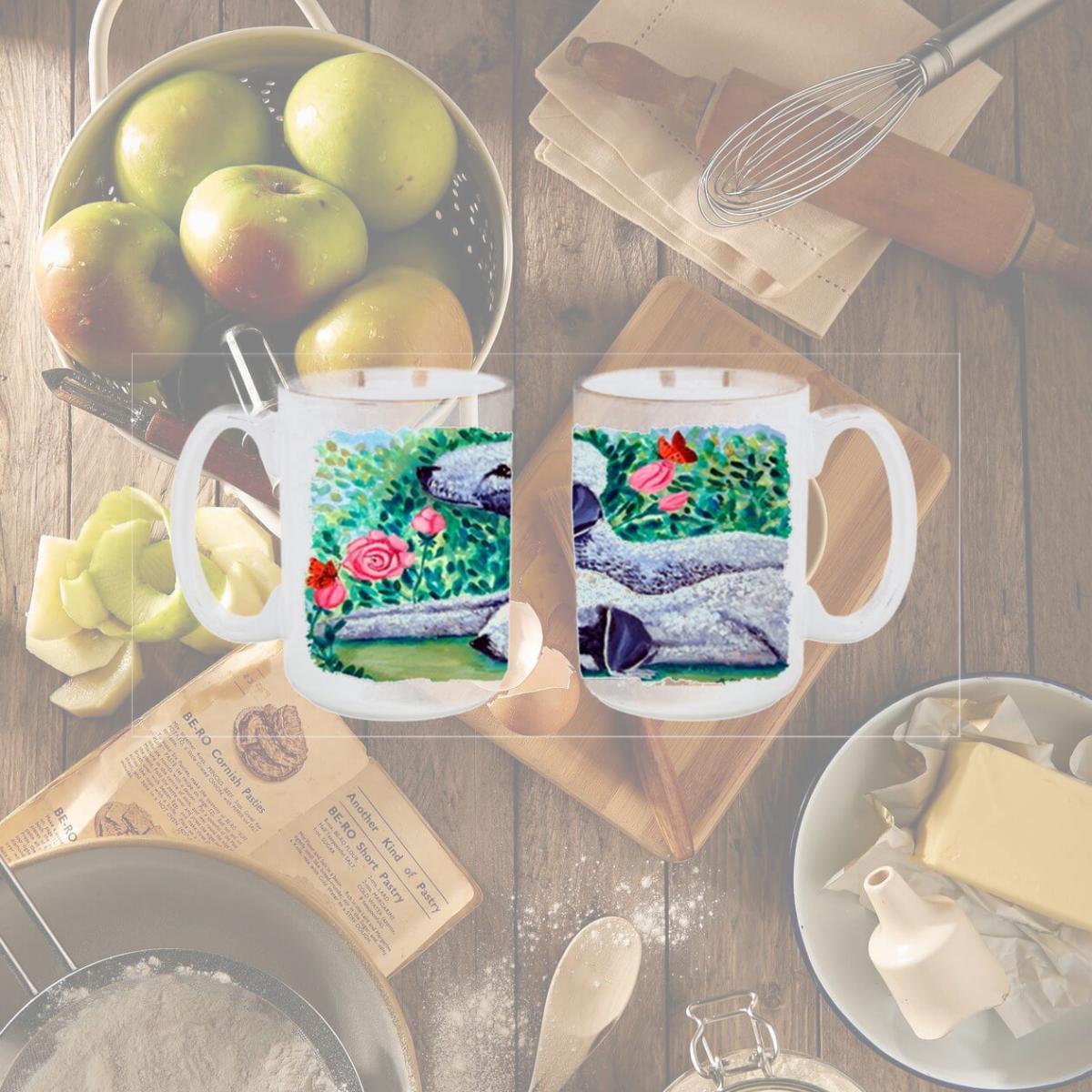 Picture of Carolines Treasures 7512CM15 Bedlington Terrier Dishwasher Safe Microwavable Ceramic Coffee Mug 15 oz.