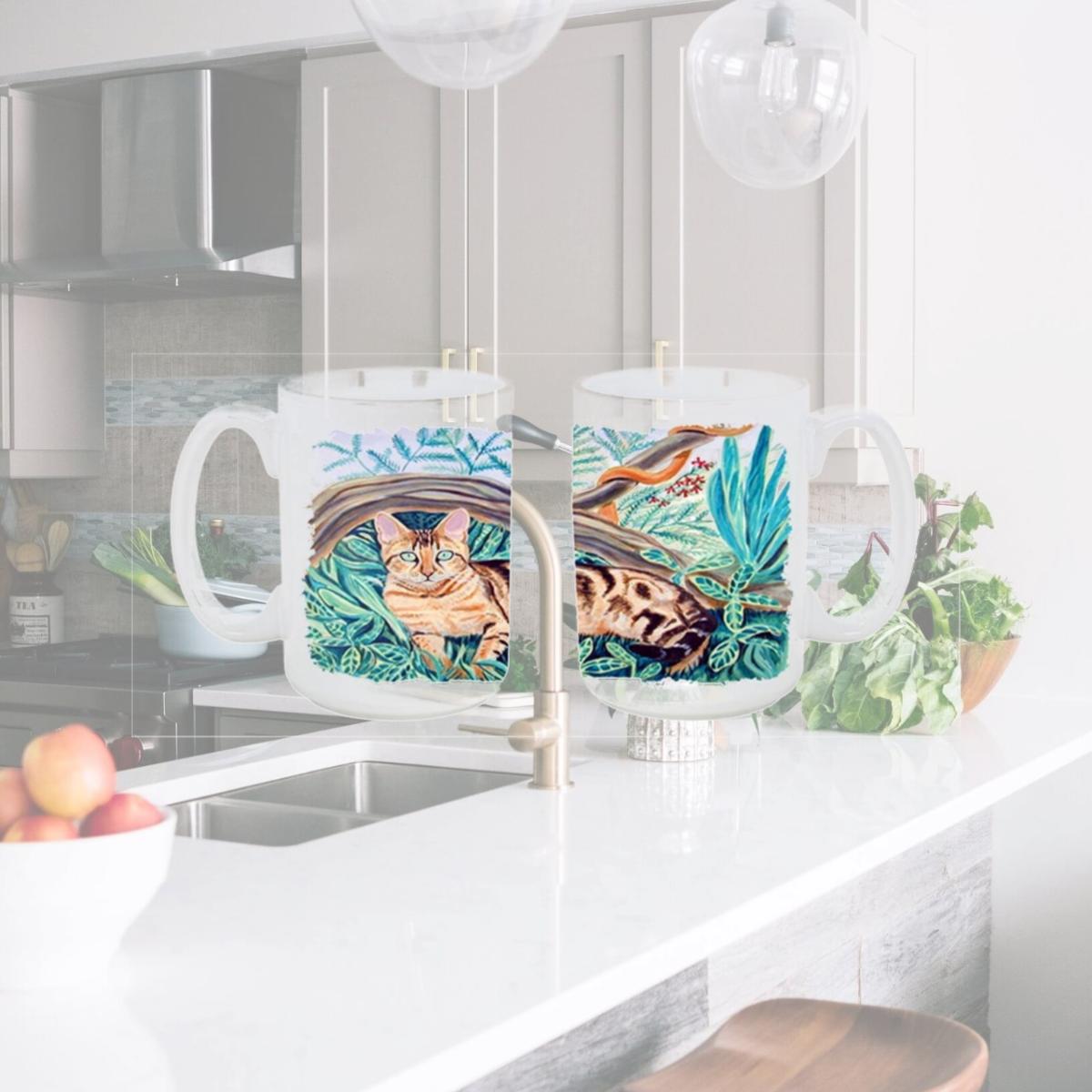 Picture of Carolines Treasures 7139CM15 Cat - Maine Coon Dishwasher Safe Microwavable Ceramic Coffee Mug 15 oz.