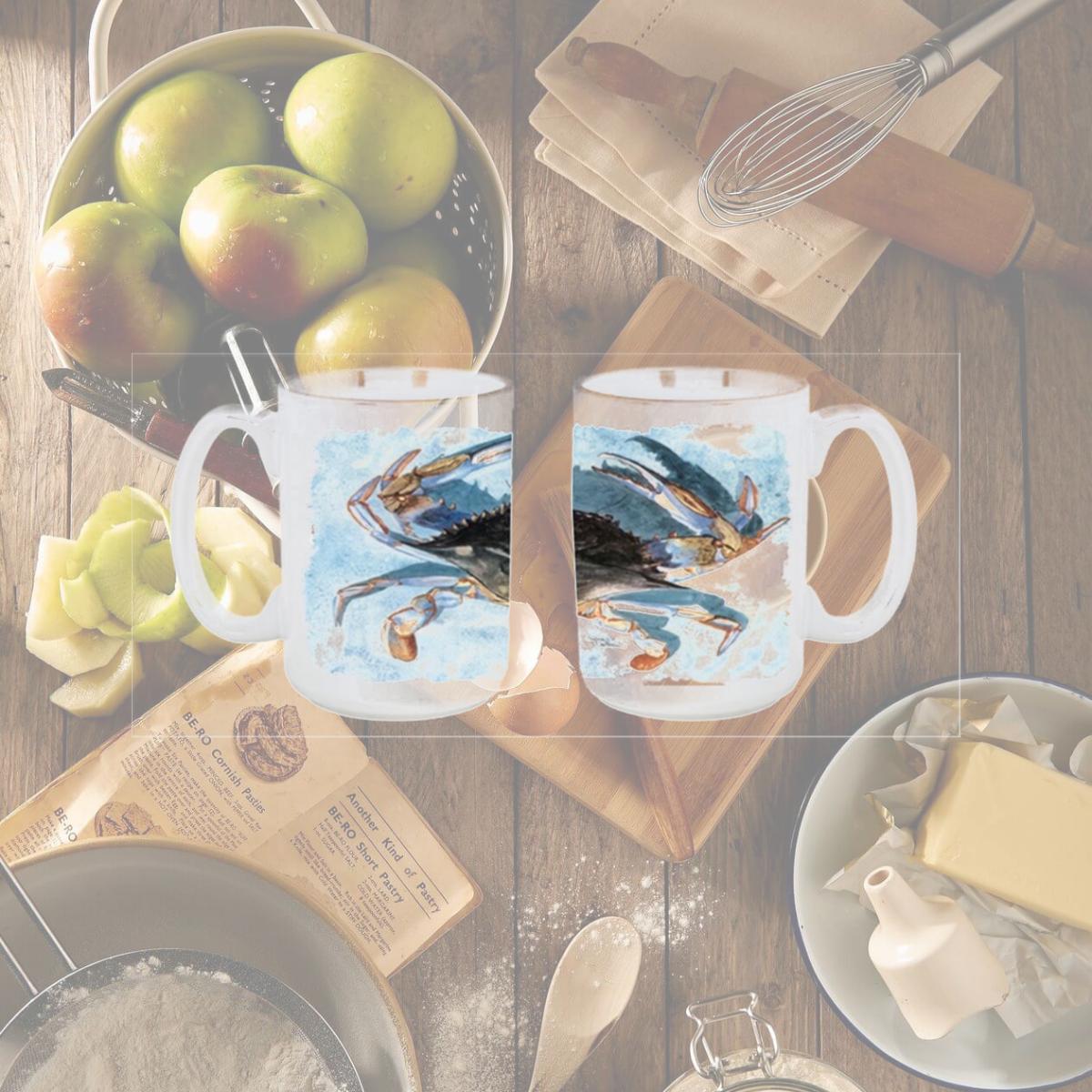 Picture of Carolines Treasures 8055CM15 Crab Dishwasher Safe Microwavable Ceramic Coffee Mug 15 oz.