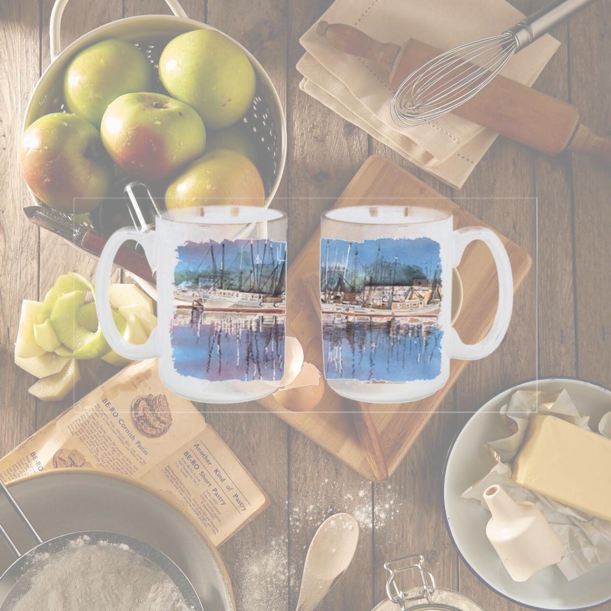 Picture of Carolines Treasures 8112CM15 Harbour Dishwasher Safe Microwavable Ceramic Coffee Mug 15 oz.