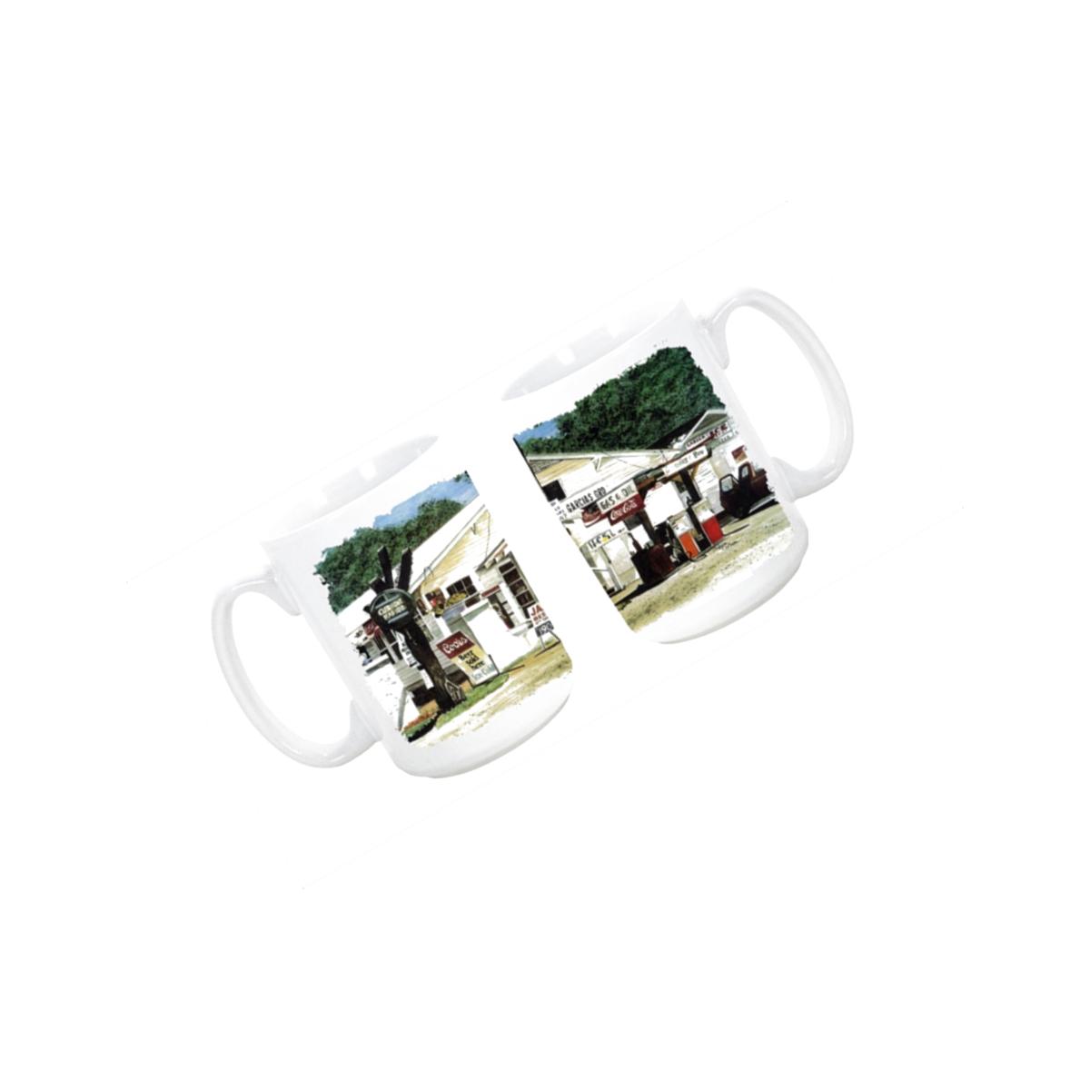 Picture of Carolines Treasures 8130CM15 Garcias Grocery Dishwasher Safe Microwavable Ceramic Coffee Mug 15 oz.