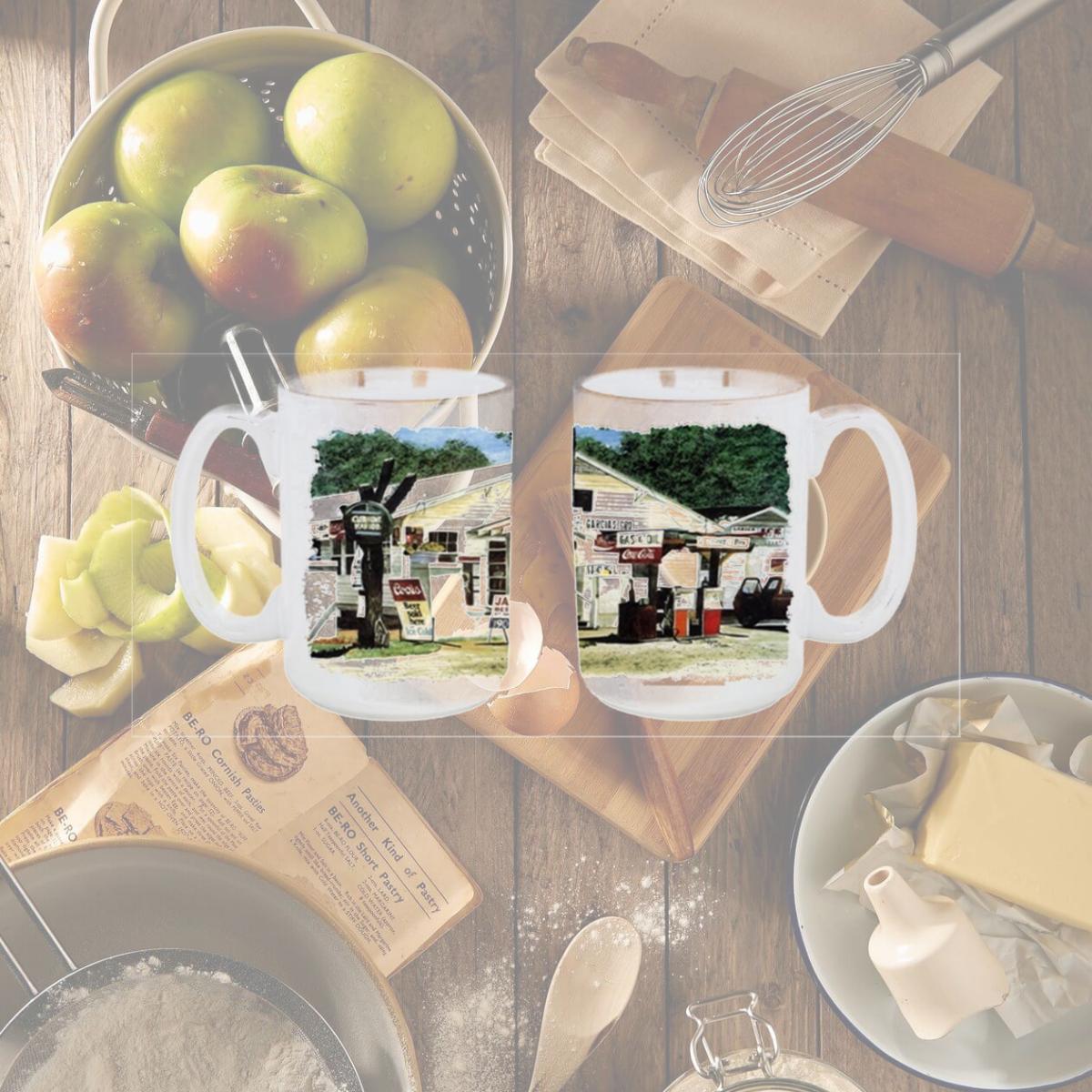 Picture of Carolines Treasures 8130CM15 Garcias Grocery Dishwasher Safe Microwavable Ceramic Coffee Mug 15 oz.