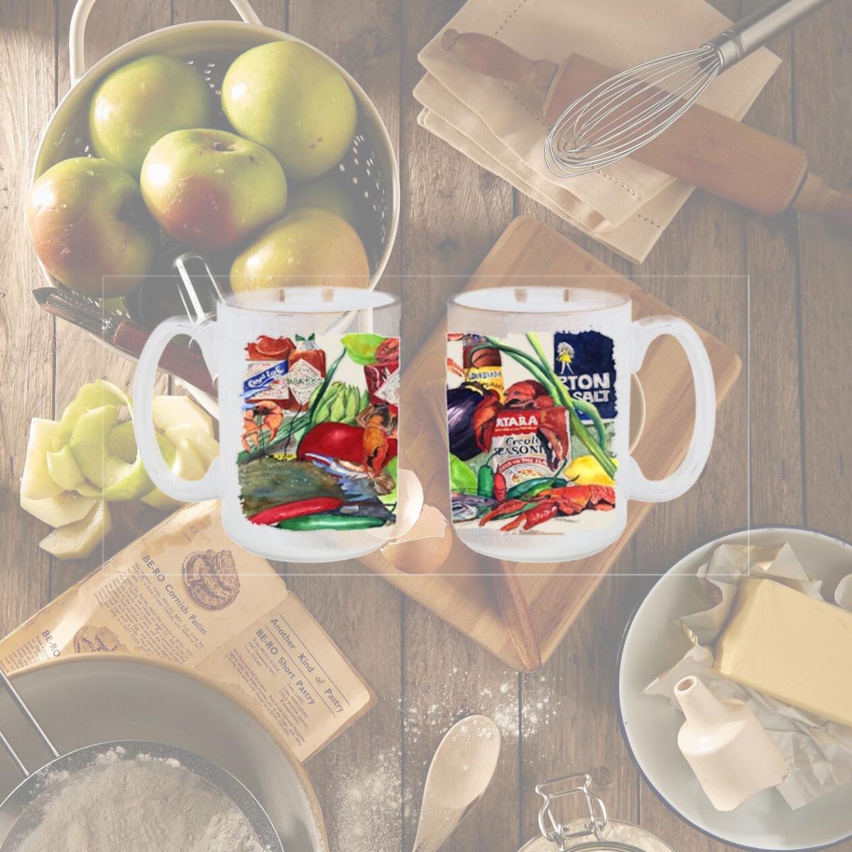 Picture of Carolines Treasures 8540CM15 Louisana Spices Dishwasher Safe Microwavable Ceramic Coffee Mug 15 oz.