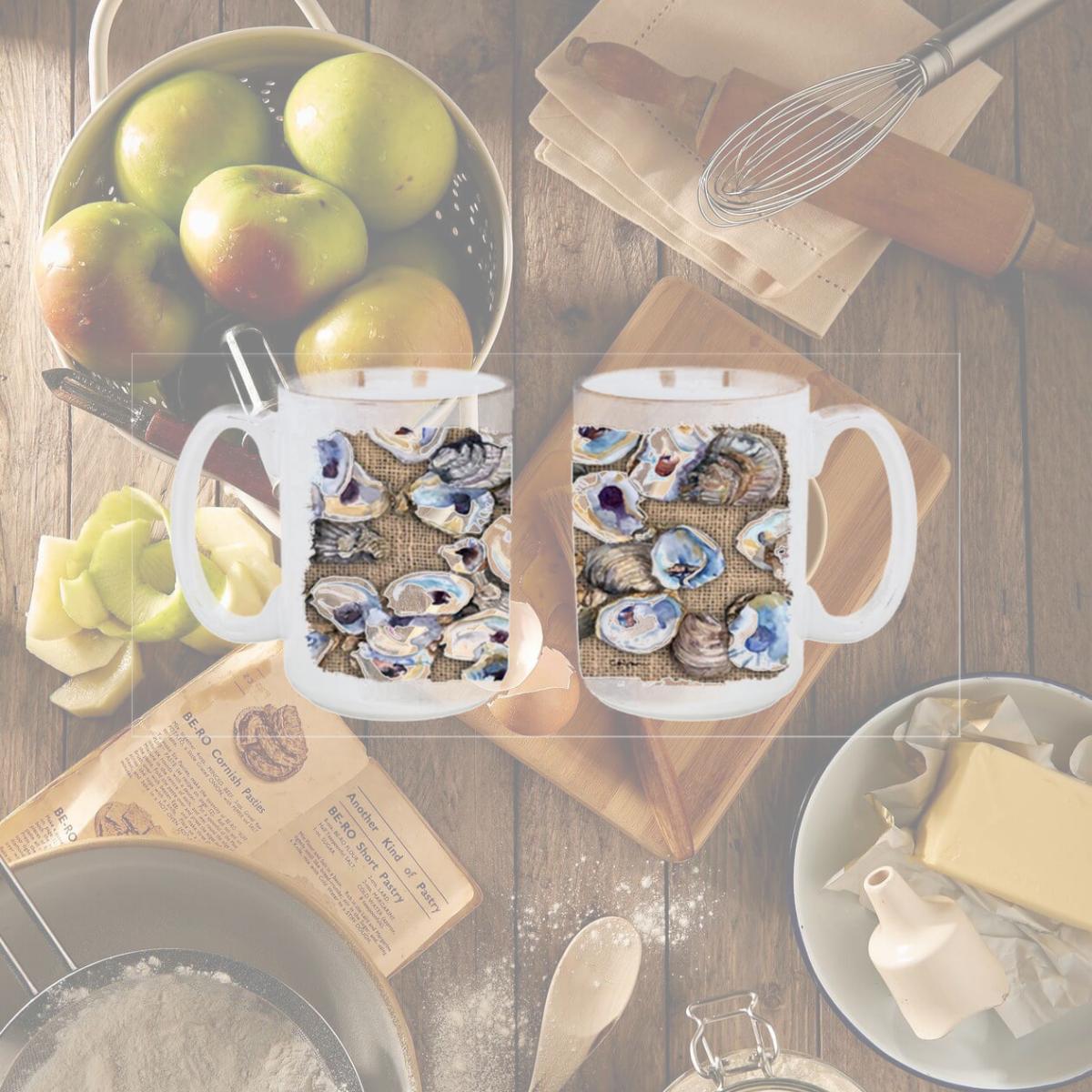 Picture of Carolines Treasures 8734CM15 Oyster Dishwasher Safe Microwavable Ceramic Coffee Mug 15 oz.