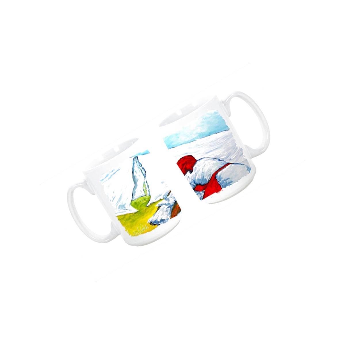 Picture of Carolines Treasures MW1090CM15 Must Be Monday Dishwasher Safe Microwavable Ceramic Coffee Mug 15 oz.