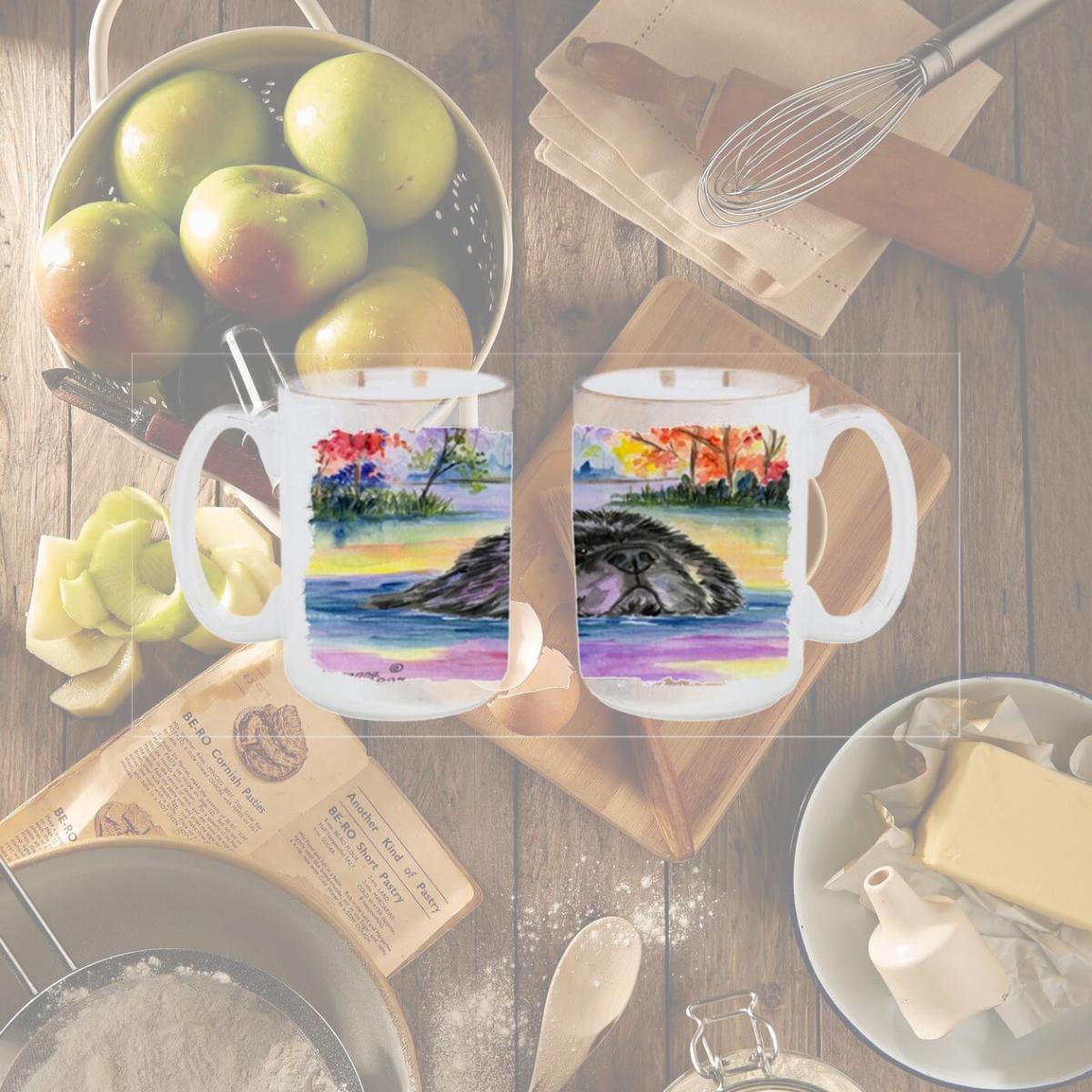 Picture of Carolines Treasures SS8040CM15 Newfoundland Dishwasher Safe Microwavable Ceramic Coffee Mug 15 oz.
