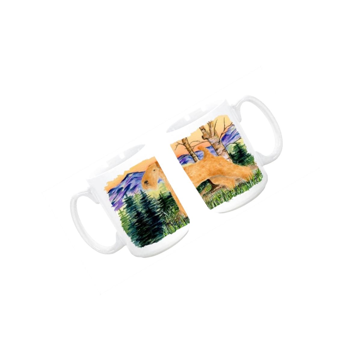 Picture of Carolines Treasures SS8168CM15 Lakeland Terrier Dishwasher Safe Microwavable Ceramic Coffee Mug 15 oz.