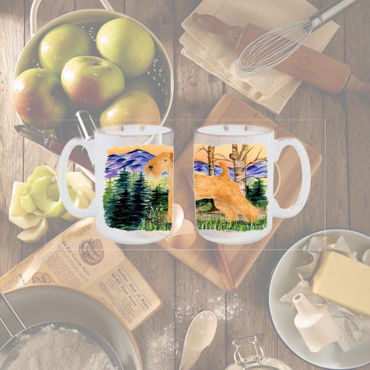 Picture of Carolines Treasures SS8168CM15 Lakeland Terrier Dishwasher Safe Microwavable Ceramic Coffee Mug 15 oz.
