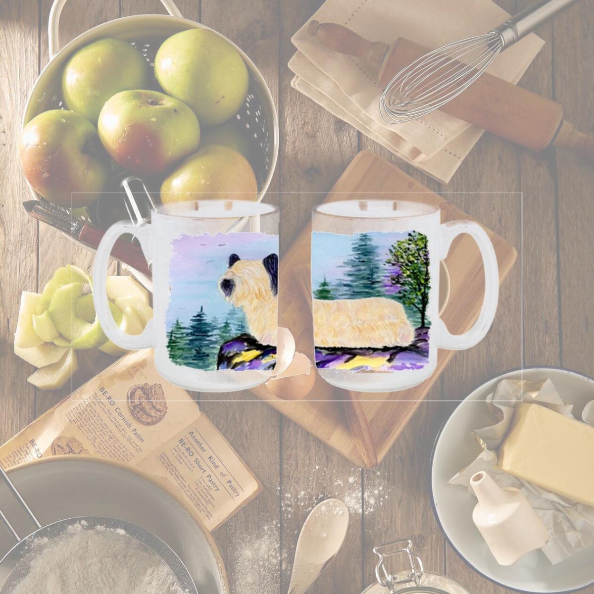 Picture of Carolines Treasures SS8679CM15 Skye Terrier Dishwasher Safe Microwavable Ceramic Coffee Mug 15 oz.