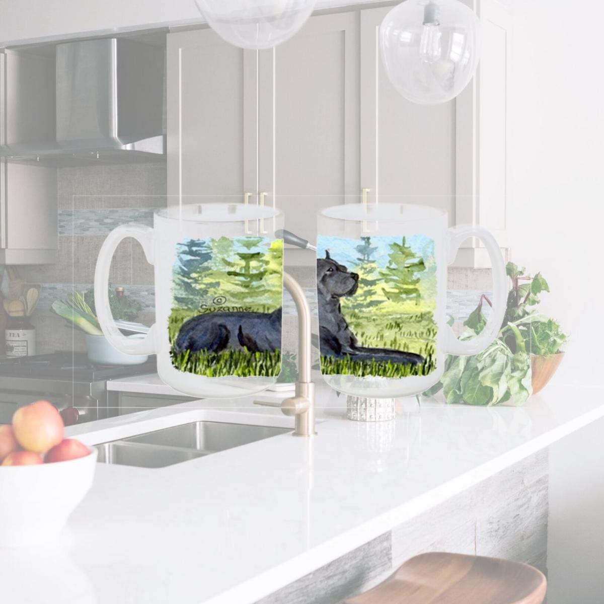 Picture of Carolines Treasures SS8682CM15 Cane Corso Dishwasher Safe Microwavable Ceramic Coffee Mug 15 oz.