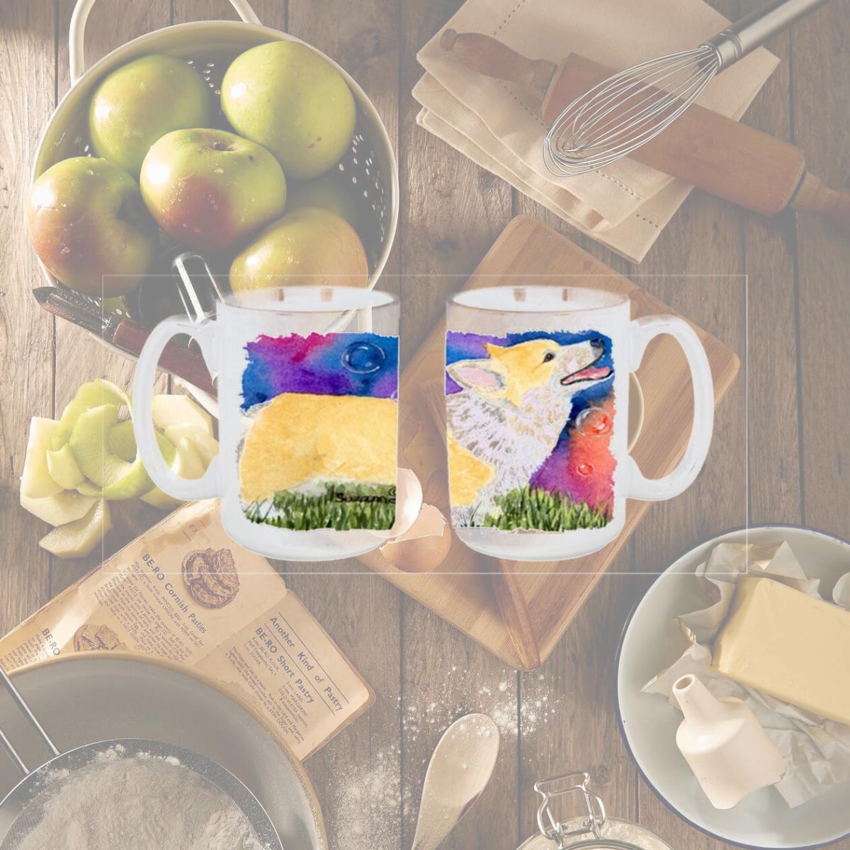 Picture of Carolines Treasures SS8751CM15 Corgi Dishwasher Safe Microwavable Ceramic Coffee Mug 15 oz.