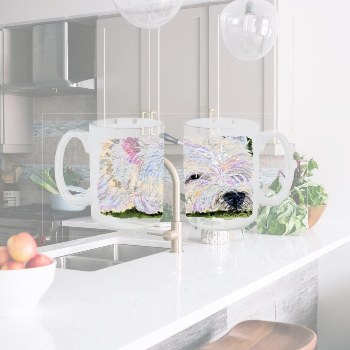 Picture of Carolines Treasures SS8831CM15 Westie Dishwasher Safe Microwavable Ceramic Coffee Mug 15 oz.