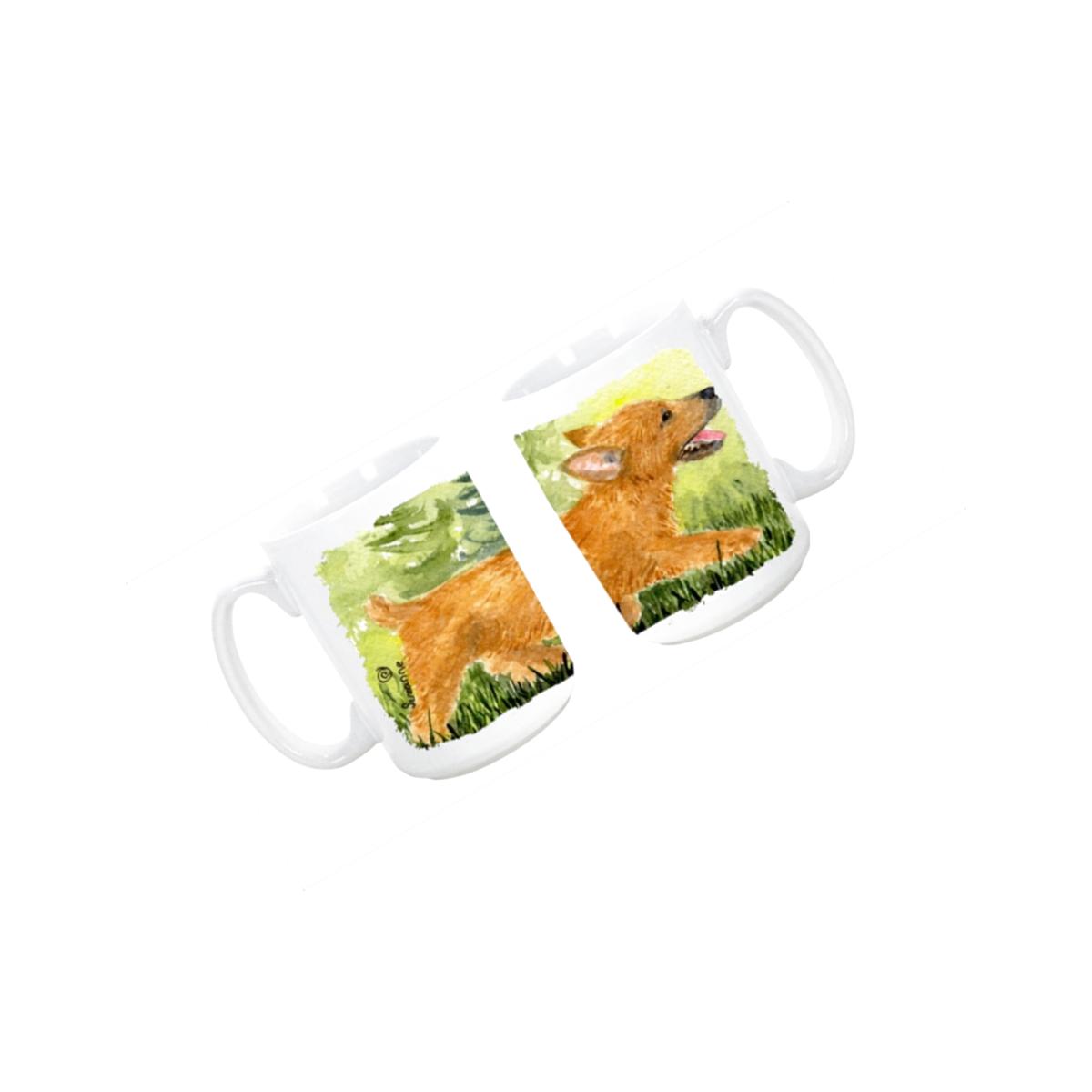 Picture of Carolines Treasures SS8884CM15 Norwich Terrier Dishwasher Safe Microwavable Ceramic Coffee Mug 15 oz.