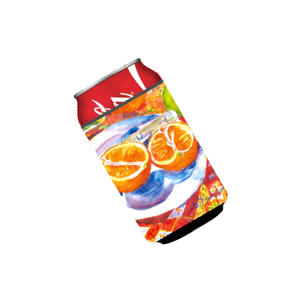 Picture of Carolines Treasures 6035CC Florida Oranges Sliced For Breakfast Can Or Bottle  Hugger - 12 oz.