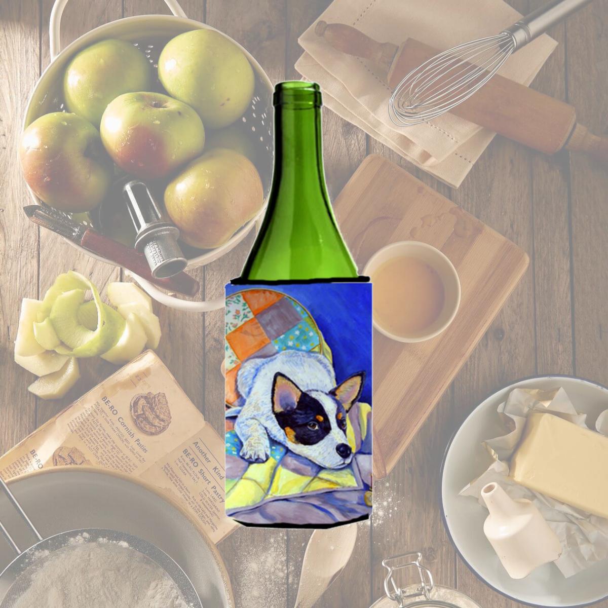 Picture of Carolines Treasures 7050LITERK Australian Cattle Dog Sew Perfect Wine bottle sleeve Hugger